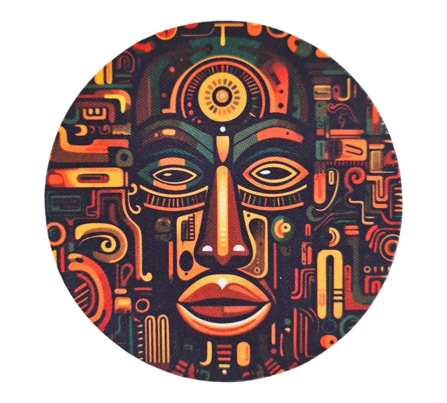 AFRICAN ETHNIC MASK COASTER
