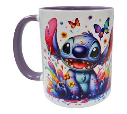 STITCH BUTTERFLIES MUG