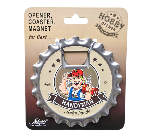 HANDYMAN Opener/Coaster/Magnet