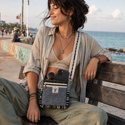 Himalayan Hemp Crossbody Slingbag