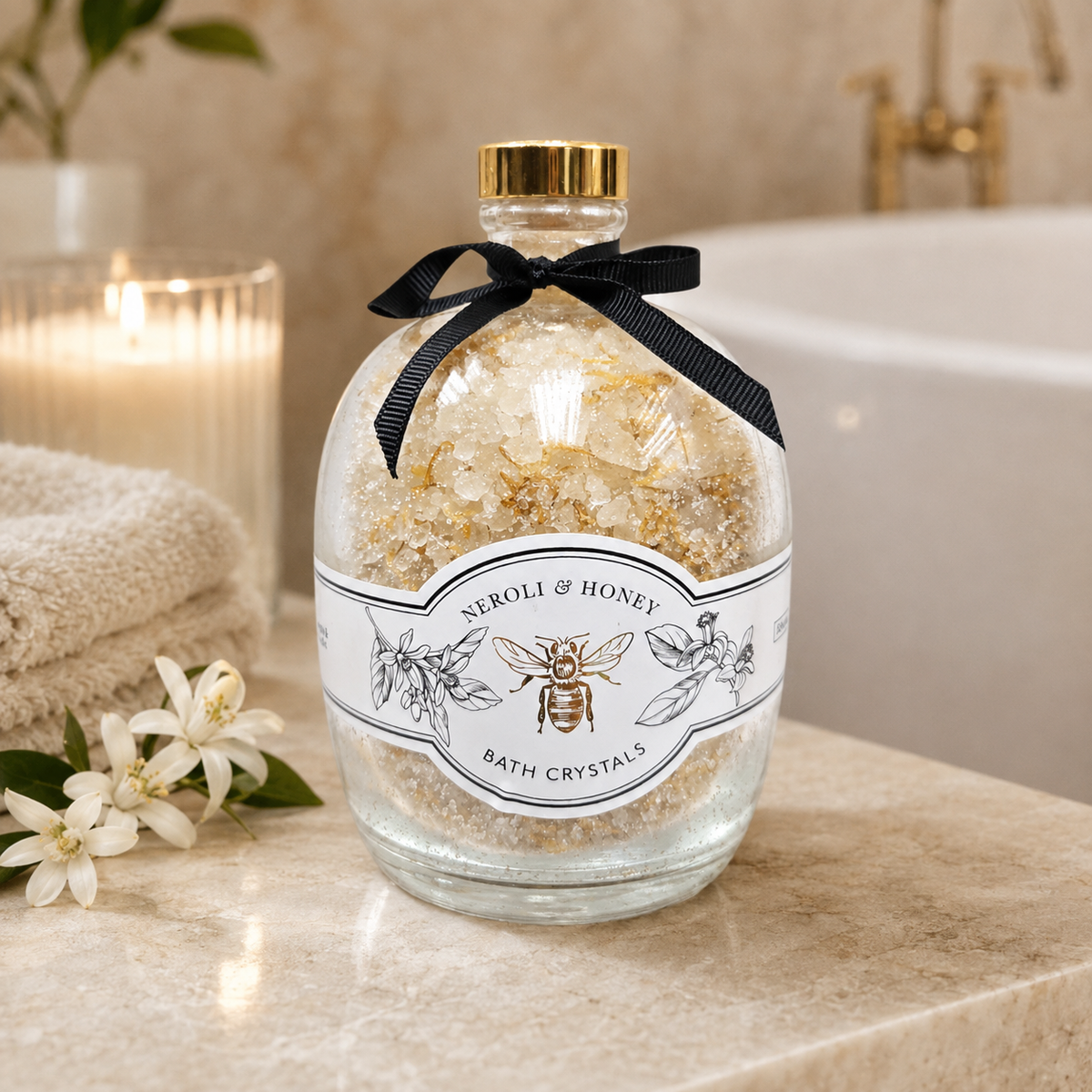 Neroli & Honey BATH CRYSTALS (650gr)