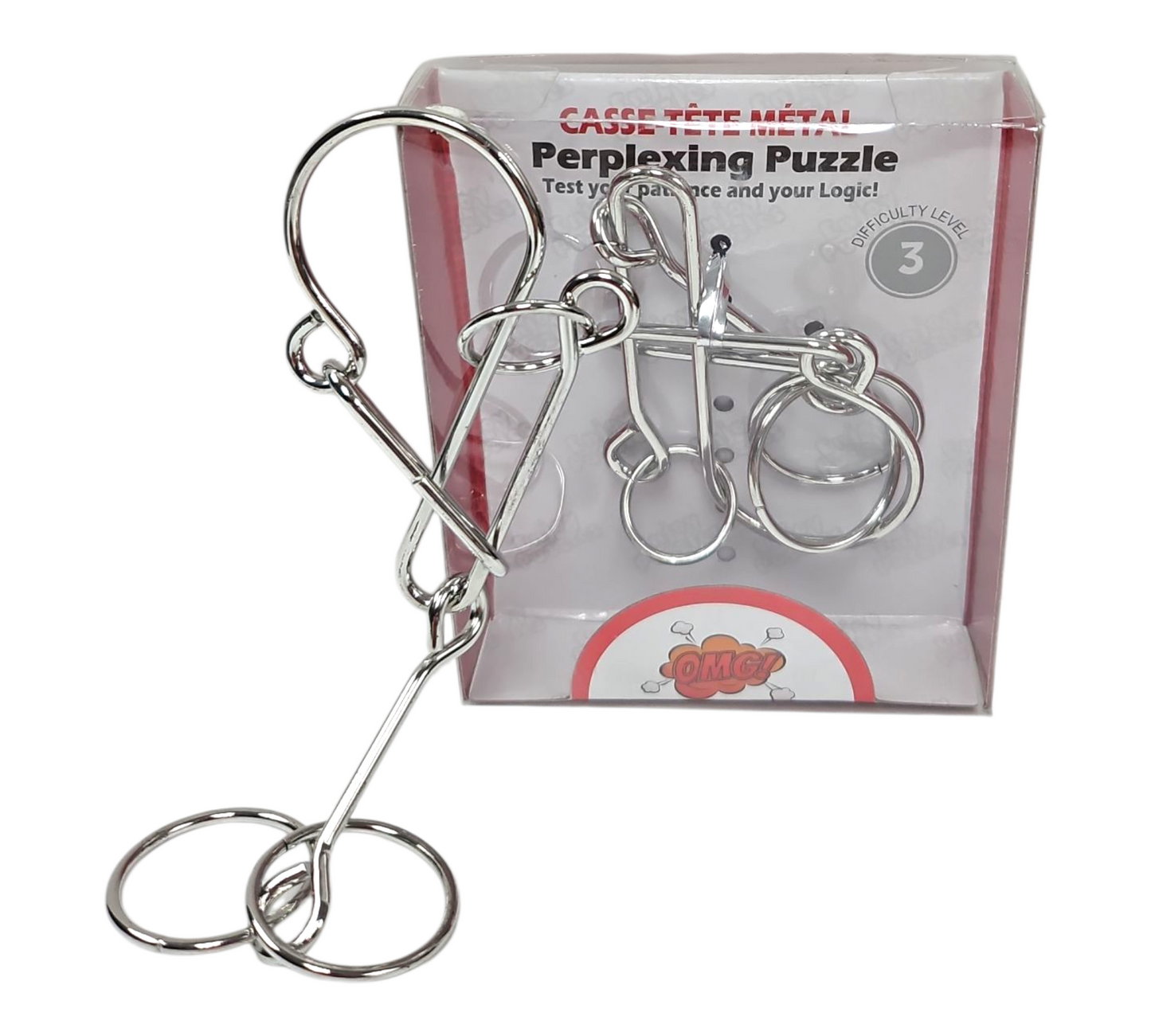 DOUBLE LOOP METAL PUZZLE (C)