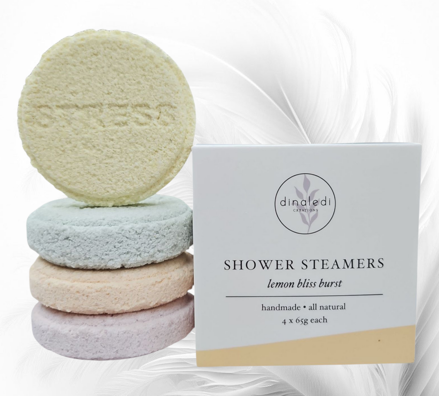 LEMON BLISS BURST Shower Steamers Pack of 4