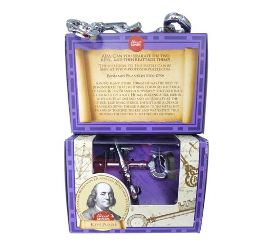 Great Minds – Benjamin Franklin’s Keys Puzzle