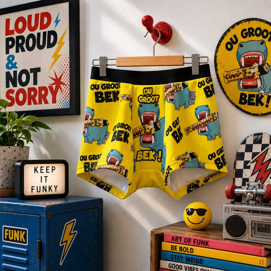 Ou Grootbek Funky Retro Briefs. — view 2