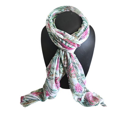 ELEGANT FLORAL SCARF #13