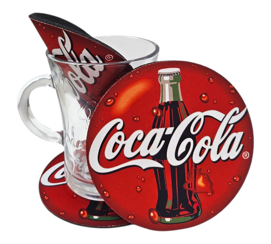 COCA-COLA BOTTLE COASTER — view 2