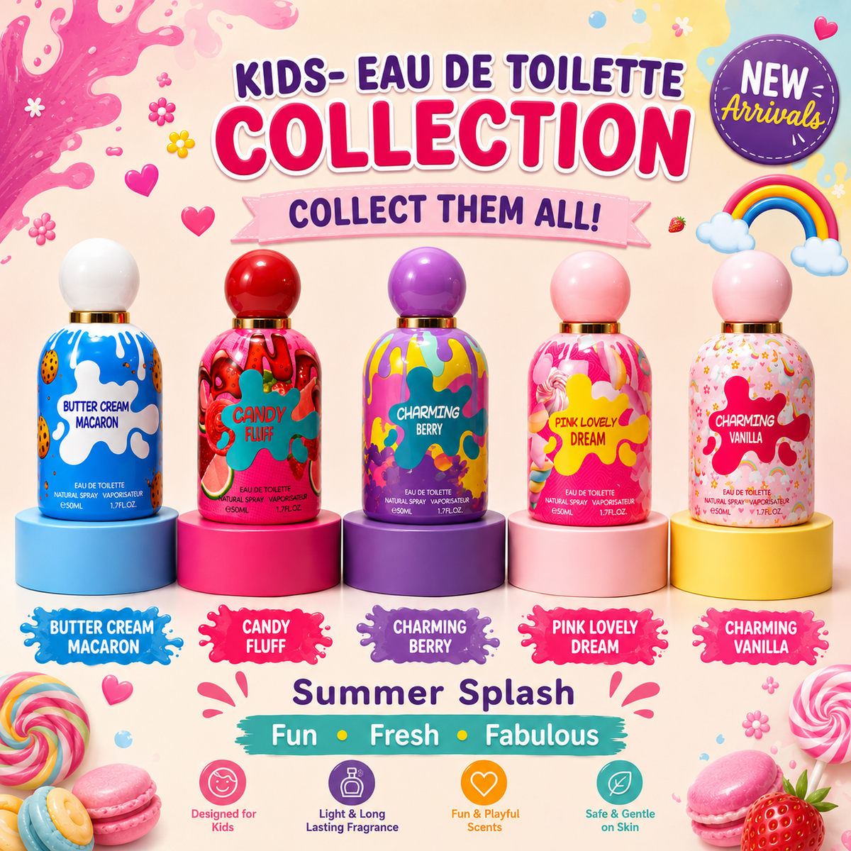 Charming Vanilla Kids Eau De Toilette 50ml — view 4