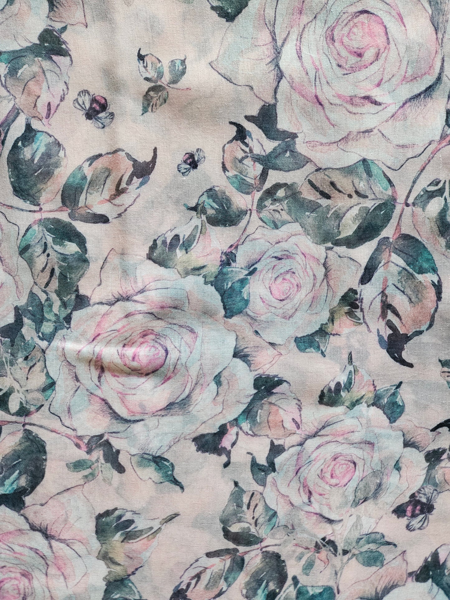 ELEGANT FLORAL SCARF #21