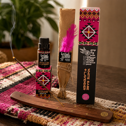WHITE SAGE & LAVENDER Smudge Pack COMBO
