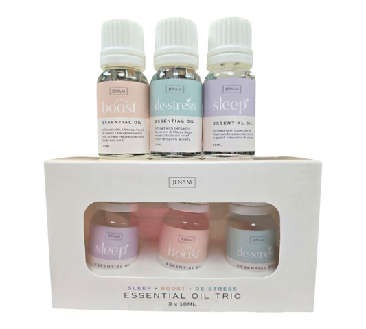 Essential Oil Trio: SLEEP~ BOOST~DE-STRESS