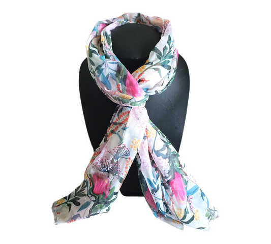 ELEGANT FLORAL SCARF #8