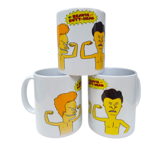 BEAVIS and BUTT-HEAD FLEX MUG