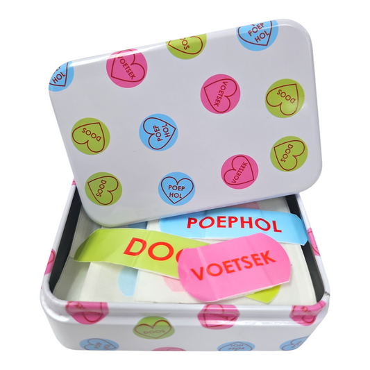 Love Hearts Tinned Plasters