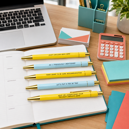 The very passive OFFICE LINGO Pen Set