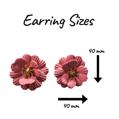 Poppy Earring Set (Light Pink) — view 2