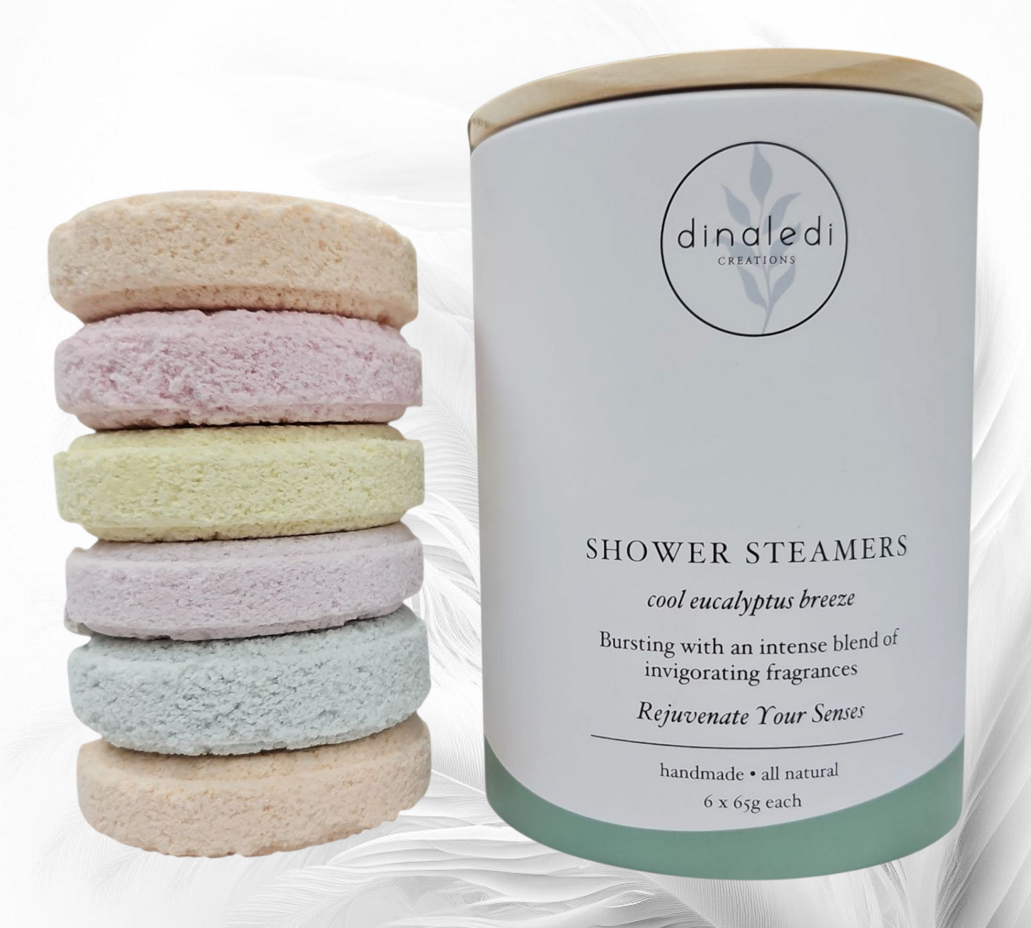 COOL EUCALYPTUS BREEZE Shower Steamers Tub of 6
