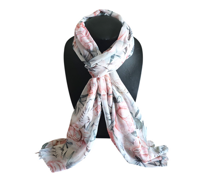 ELEGANT FLORAL SCARF #7