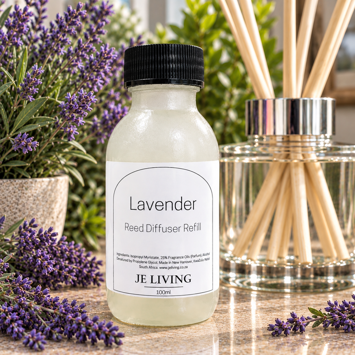 Lavender Reed Diffuser Refill (100ml)