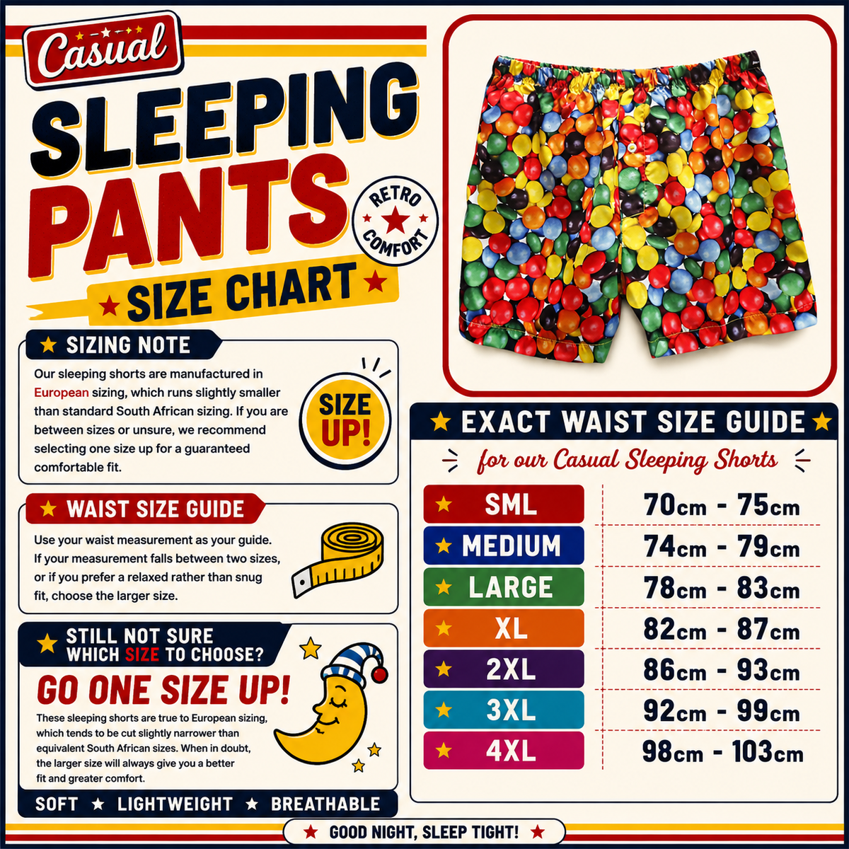 SMARTIES Casual Sleeping Shorts — view 2