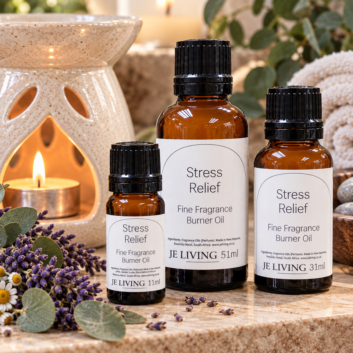 Stress Relief Fine Fragrance Oil