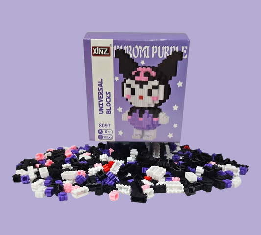 KUROMI 3D PUZZLE BLOCK SET (592 Blocks)