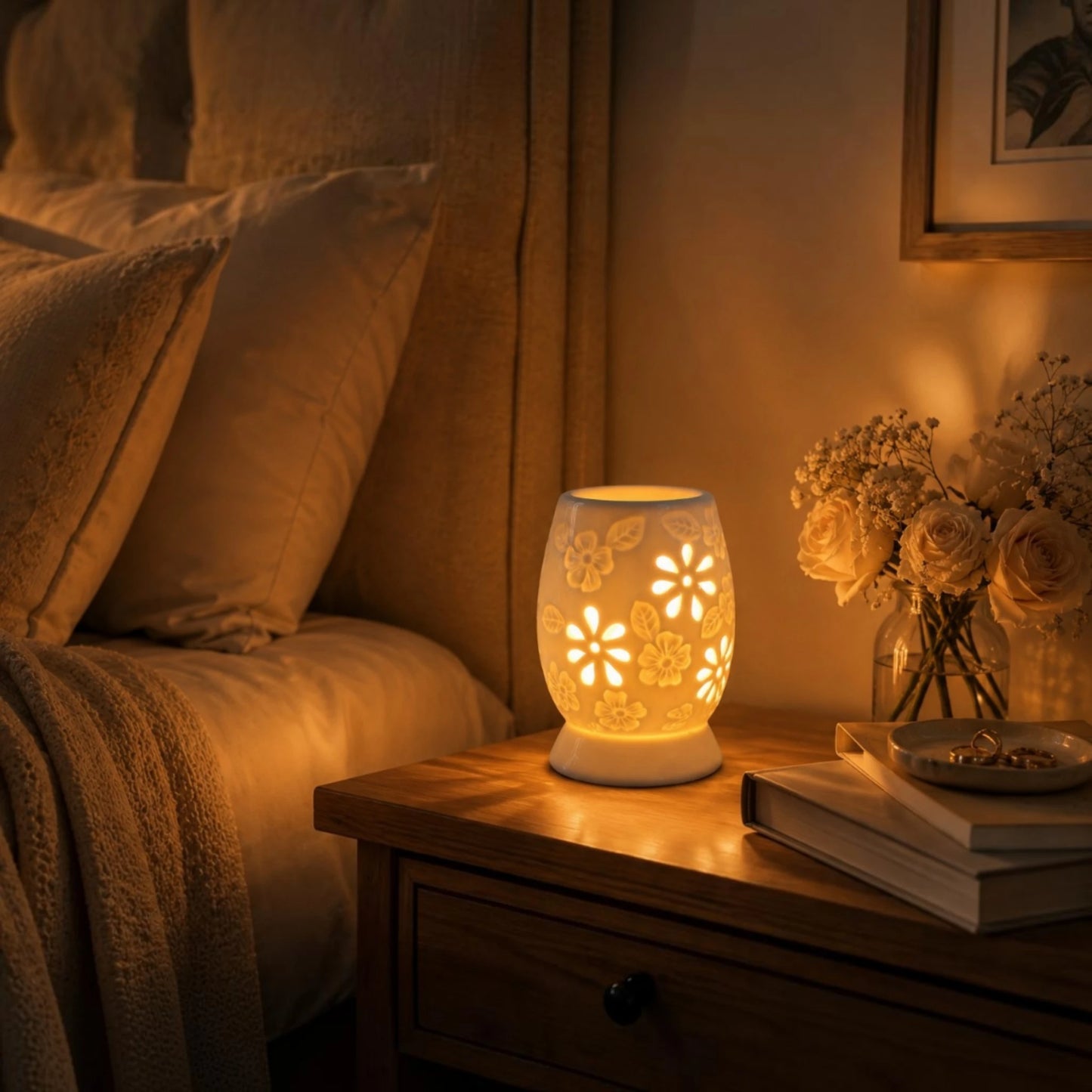 Electric Fragrance Oil Burner & Mood Lamp
