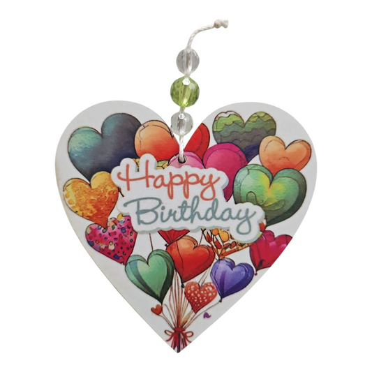 HAPPY BIRTHDAY HEARTS Tag