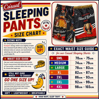 BLACK LABEL Casual Sleeping Shorts — view 3