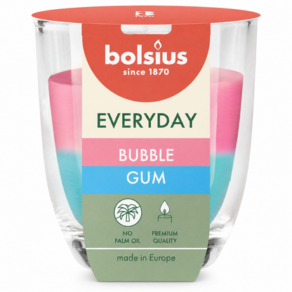 Bolsius EVERYDAY Scented Candle (Bubble Gum)