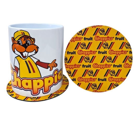 CHAPPIES MUG & COASTER SET