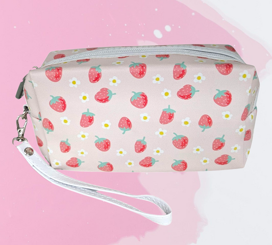 STRAWBERRY KISSES Cosmetic Bag