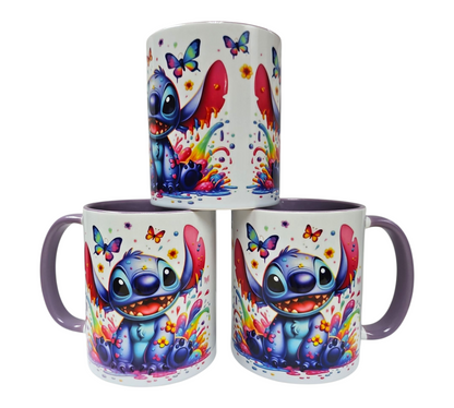 STITCH BUTTERFLIES MUG