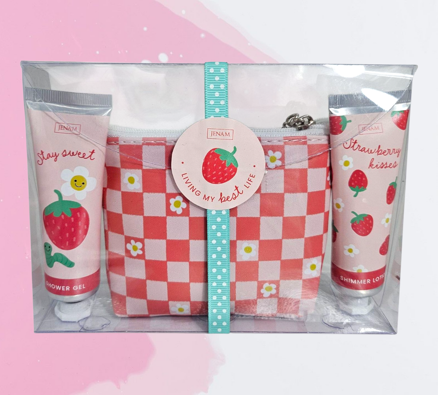 STRAWBERRY KISSES Living My Best Life GIFT SET