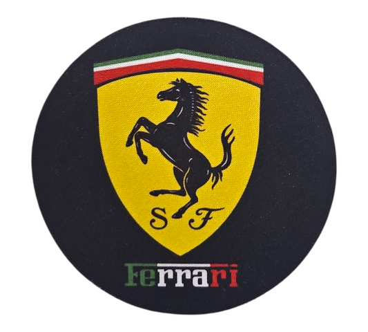 FERRARI BLACK COASTER