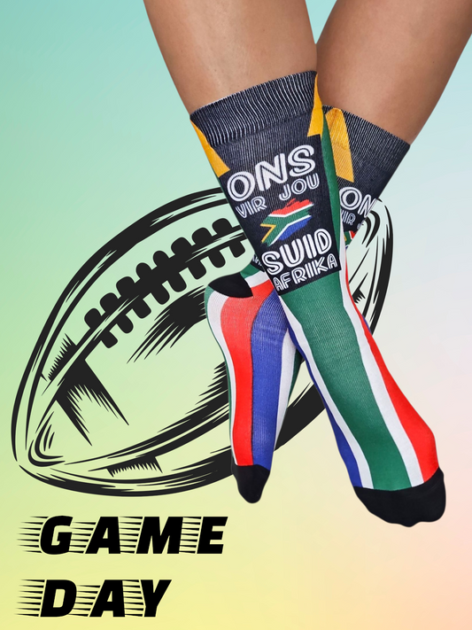 PROUDLY SOUTH AFRICAN SOCKS
