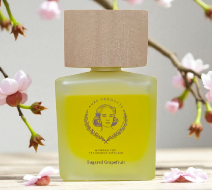 Anke SUGARED GRAPEFRUIT Wooden Top Diffuser (120ml)