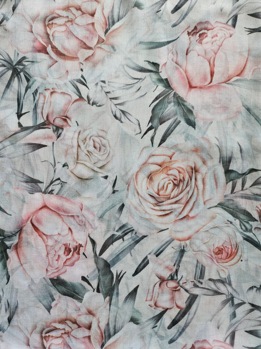 ELEGANT FLORAL SCARF #7 — view 2
