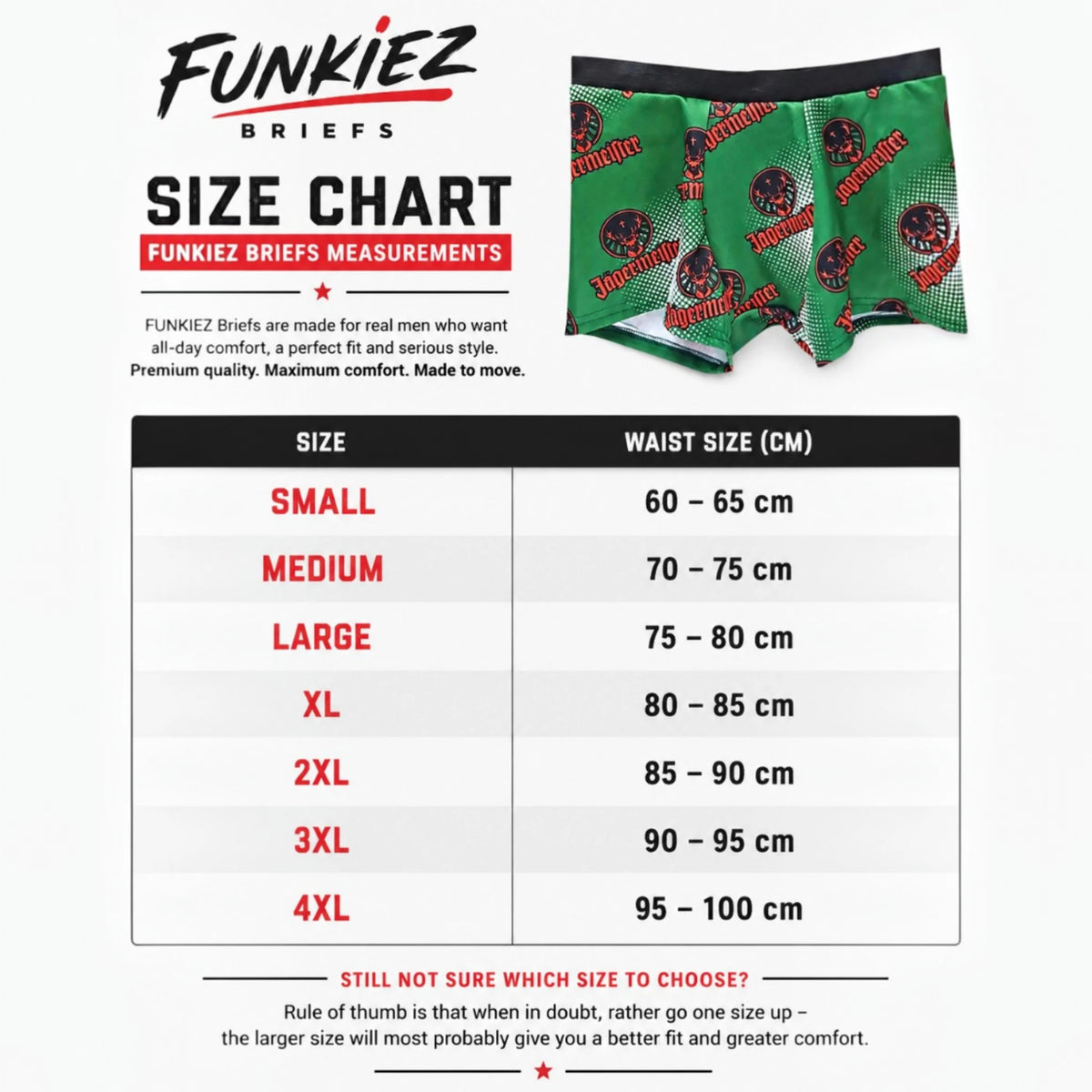 Jägermeister Funky Retro Briefs. — view 3