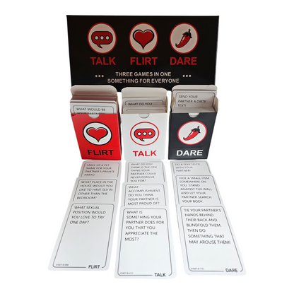 Talk Flirt Dare 3-in-1 Game