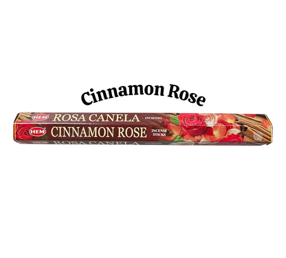 CINNAMON ROSE Incense Sticks