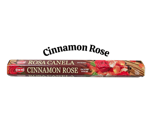 CINNAMON ROSE Incense Sticks