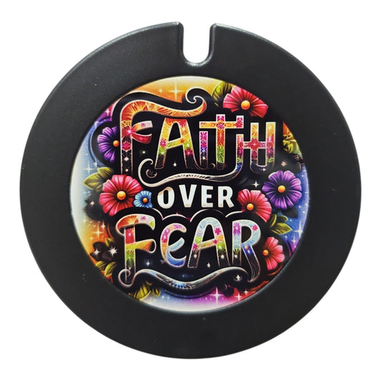 Faith over Fear Licence Disc Holder