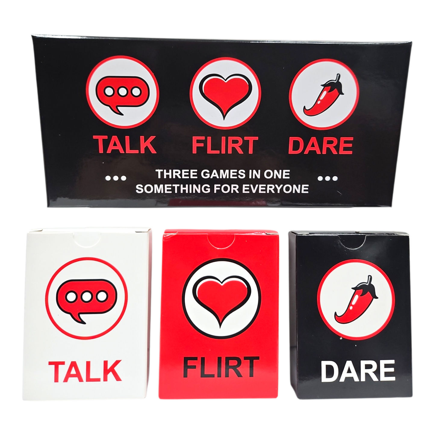Talk Flirt Dare 3-in-1 Game