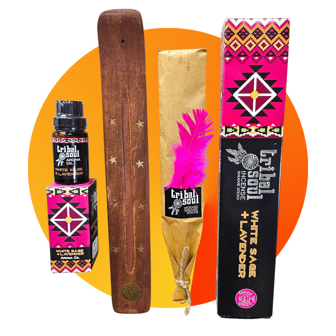 WHITE SAGE & LAVENDER Smudge Pack COMBO