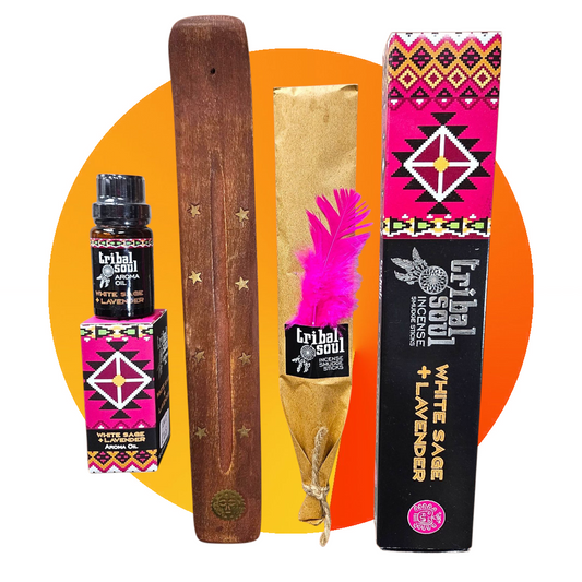 WHITE SAGE & LAVENDER Smudge Pack COMBO