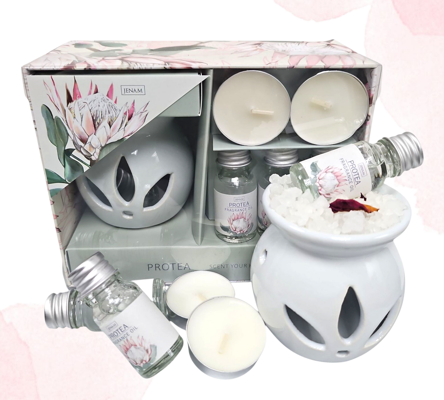 Protea SCENT YOUR HOME OIL BURNER Set