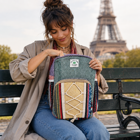 Himalayan Hemp Backpack (Large) #3