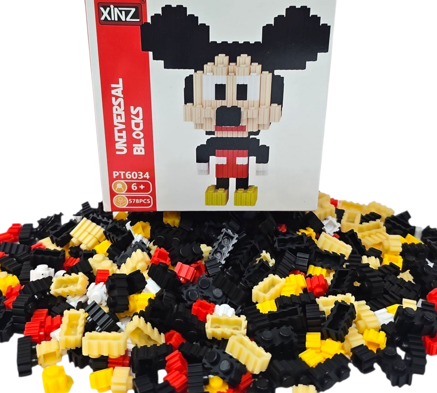 MICKEY MOUSE 3D PUZZLE BLOCK SET (578 Blocks)