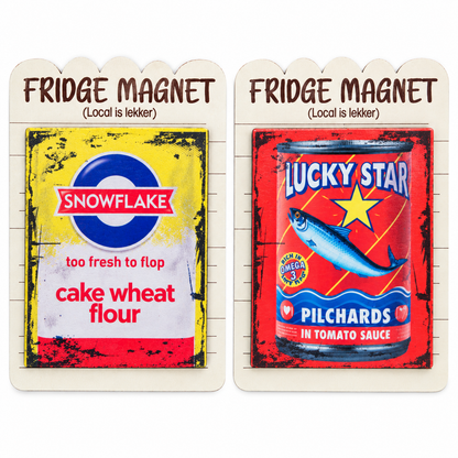 Local is Lekker Fridge Magnet Set of 2 (C)